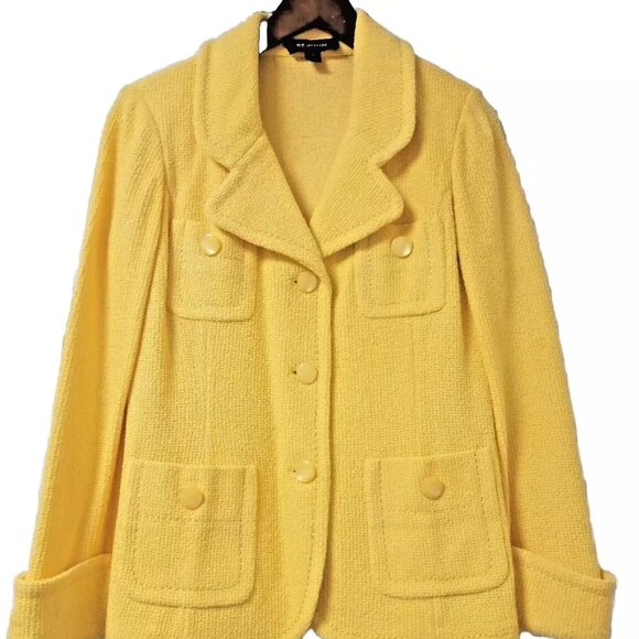 Beautiful ST JOHN COLLECTION Button Front Jacket size 6